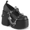 DemoniaCult - CAMEL33 Platform heels - Black Product image